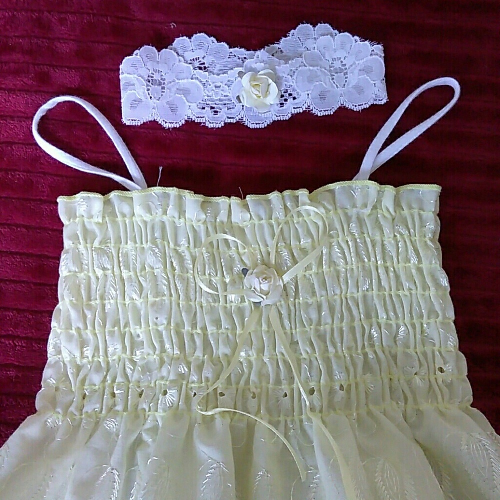 BABY DRESS. - Picture 3 of 4